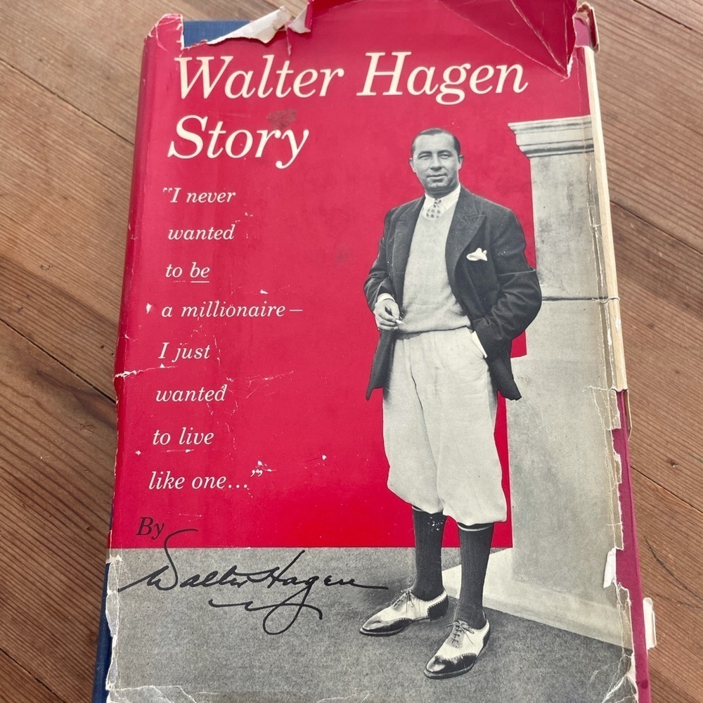 The Walter Hagen Story first printed great gift fir golf lovers